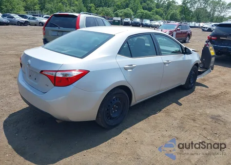 2016 Toyota Corolla Le from USA, damaged, VIN 2T1BURHE6GC723661